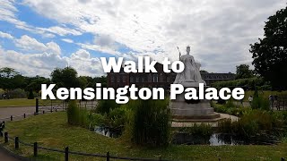 2024 Walk from Marriott Kensington to Kensington Palace [upl. by Lorolla]