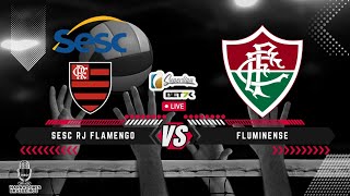 SESC FLAMENGO x FLUMINENSE  Superliga Feminina de Vôlei  16022024 [upl. by Anas]