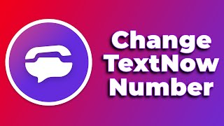 How to Change TextNow Number❗2024 Tutorial✅ [upl. by Bogie662]