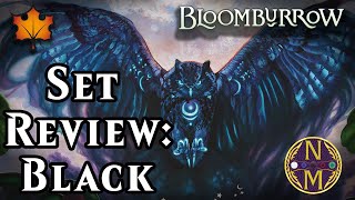 Bloomburrow Limited Set Review Black  Magic the Gathering [upl. by Aenal]