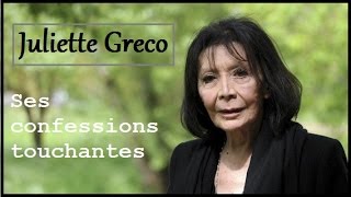 Juliette Greco se confie sur ses blessures du passé  quotUn rien pouvait me tuerquot [upl. by Rabjohn724]