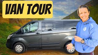 ASÍ ES nuestra FURGO Camper😍VAN TOUR🚐 [upl. by Larry]