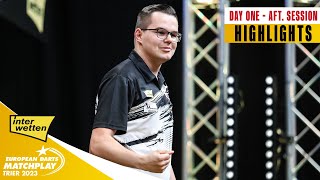 Day One Afternoon Highlights  2023 European Darts Matchplay [upl. by Silvie]