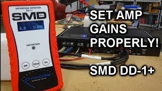 How to set Amplifier Gains the right way  the New SMD DD1  Distortion Detector PLUS [upl. by Notsew]