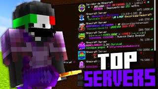 🥇TOP 5 Mejores Servidores de Minecraft 120 No Premium  Premium JAVA BEDROCK [upl. by Eicats]