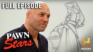 Pawn Stars UFC Champ Randy Coutures PRICELESS Disney Art S15 E10  Full Episode [upl. by Einaj]