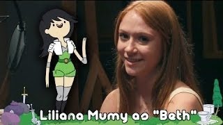 Meet Liliana Mumy as Beth Tezuka from Bravest Warriors [upl. by Anileba]