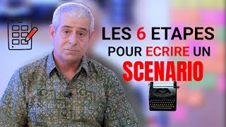 6 ÉTAPES POUR ÉCRIRE UN SCÉNARIO [upl. by Eceerehs]