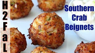 Cajun Cuisine  SOUTHERN CRAB BEIGNETS  How To Feed a Loon [upl. by Nieberg]