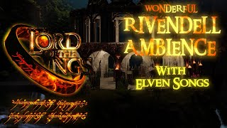 LOTR  Rivendell Ambient Music for Sleep and Dreams [upl. by Aimerej]