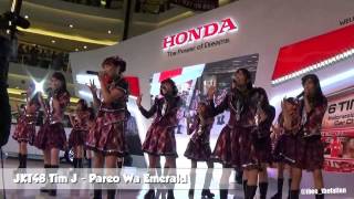 JKT48 Tim J  Pareo Wa Emerald at Honda [upl. by Collyer580]