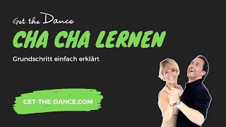 Get the Dance – Online Tanzkurs – Cha Cha Teil 1 Grundschritt  getthedancecom [upl. by Eigger671]