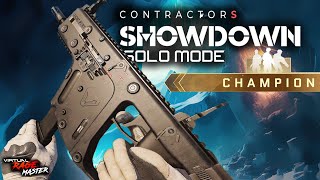 Catching them COLD in CONTRACTORS SHOWDOWN SOLO [upl. by Idnor]