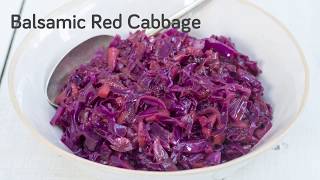 Balsamic Red Cabbage [upl. by Leuname]