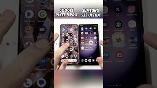 Samsung S23 Ultra vs Google Pixel 8 Pro Speed Test 🚀 Who’s the REAL King 👑shortsviralvideo [upl. by Jeunesse]