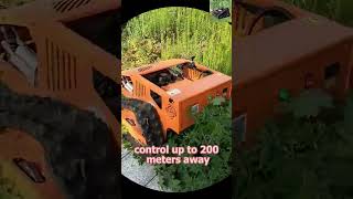 Vigorun remotely controlled track lawnmower for salemower remotecontrolmower [upl. by Monique728]