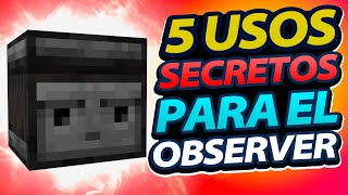 5 Usos SECRETOS para los OBSERVER [upl. by Zingg]