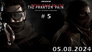 MGSV The Phantom Pain  Stream  5 [upl. by Muraida271]