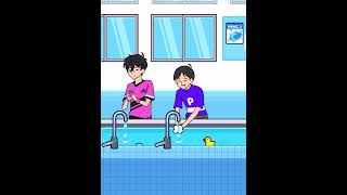 Help the psycho boy 😬 After washing your hands shorts gaming ytshorts [upl. by Enitnelav]