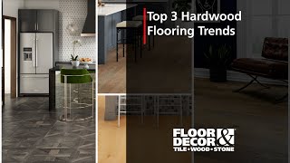 Top 3 Hardwood Flooring Trends [upl. by Gar421]