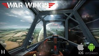 Best WWII Air combat game  War Wings Gameplay  AndroidIOS [upl. by Ettezzil284]