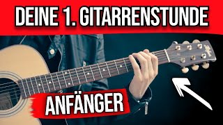 GITARRE LERNEN ANFÄNGER  EINFACH AUF DEUTSCH [upl. by Neeka]