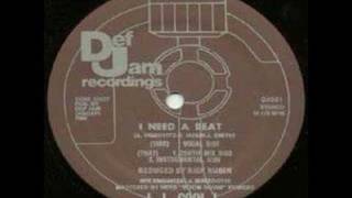 LL COOL J  I NEED A BEAT THE ORIGINAL VERSION [upl. by Berners754]