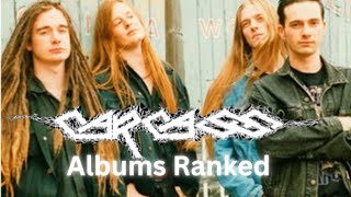 Carcass Albums Ranked [upl. by Ahsemit]