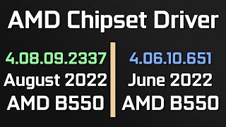 AMD Chipset Driver  408092337 vs 40610651 [upl. by Itnahs426]