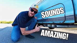 quotNASCARquot style BOOM tube UNLOCKS Horsepower SOUNDS AMAZING [upl. by Dixie536]