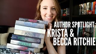 AUTHOR SPOTLIGHT Krista amp Becca Ritchie [upl. by Ennagrom]