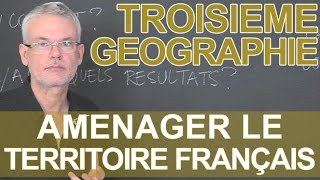 Aménager le territoire français  Histoiregéographie  3e  Les Bons Profs [upl. by Erdnassac]