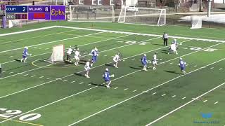 Williams v Colby Mens Lacrosse Highlights 3720 [upl. by Gothar]