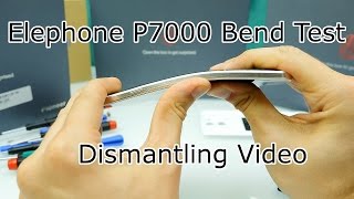 Elephone P7000  Does it bend   Full disassembly Video  Fake Specs  4K [upl. by Iknarf]