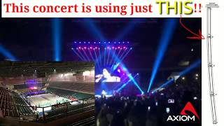 Huge concert using Axiom AX12C and SW2100A [upl. by Brozak]