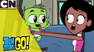 The Story of How Elastigirl Got Her Powers  Teen Titans Go  Cartoon Network UK [upl. by Madelaine]