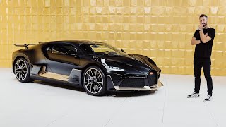 over €8000000 Million Bugatti Divo in Black and Gold brutal W16 sound  The Supercar Diaries [upl. by Averill]