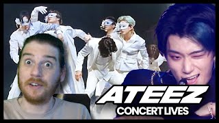 ATEEZ TreasurePrecious amp INCEPTION Live  REACTIONS [upl. by Zacharias]