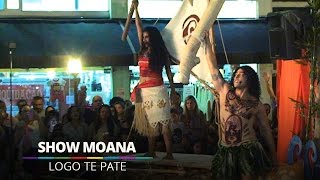 Logo Te Pate  Show Moana  Barra World [upl. by Anialram210]