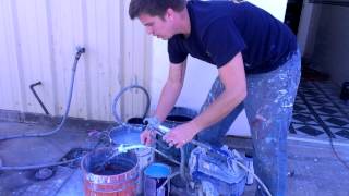 Cleaning Graco Magnum LTS15 X5 Sprayer  Easier Than Quick Guide [upl. by Akemyt]