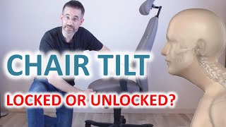 Backrest Tilt Angle On Your Ergonomic Chair Free Or Blocked [upl. by Vanhook]