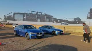 Bmw F30 330D Stock vs Stage 2 [upl. by Sibell498]