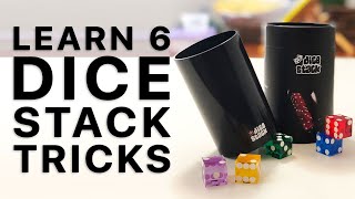 Learn 6 Dice Stacking Tricks [upl. by Kurys777]