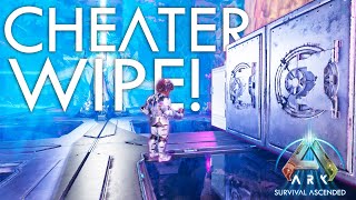 Wiping The Biggest Cheaters On Our Server Ark Survival Ascended PVP E13 [upl. by Enttirb]