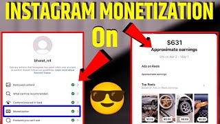 How To Monetize Instagram Account  Instagram monetization kaise kare  monetization eligibility [upl. by Ardiedal]