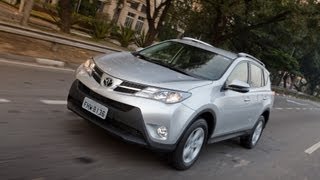 Teste  Novo Toyota RAV4 2013  Falando de Carro [upl. by Gilpin679]