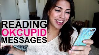 READING MY OKCUPID MESSAGES  Diana Moore [upl. by Anwat733]