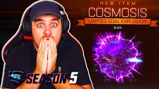 OMG THE BLACK COSMOSIS BREAKS THE GAME AND MAKES YOU INVISIBLE  Rocket League Item Showcase [upl. by Ylrehs]