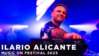 ILARIO ALICANTE at MUSIC ON FESTIVAL 2023 • AMSTERDAM [upl. by Nalyorf]