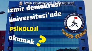 İZMİR DEMOKRASİ ÜNİVERSİTESİNDE PSİKOLOJİ OKUMAK  TUĞBA ÇİÇEK  1 ÜNİVERSİTE x 1 BÖLÜM [upl. by Cirle809]